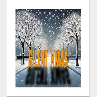 Winter Wonderland on a silent Xmas day Posters and Art